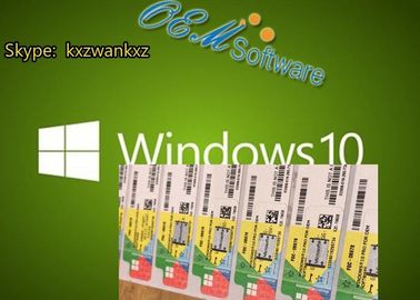 Τα σε απευθείας σύνδεση παράθυρα 10 ενεργοποίησης λιανικό κλειδί αυτοκόλλητων ετικεττών Coa ισχύουν για το lap-top PC