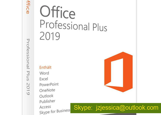 Βασικό γραφείο 2019 προϊόντων PC του Microsoft Office υπέρ συν το βασικό δεσμευτικό απολογισμό