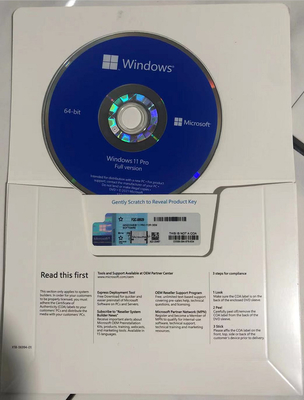 Microsoft Windows 11 κλειδί ενεργοποίησης με την αυτοκόλλητη ετικέττα Coa ολογραμμάτων