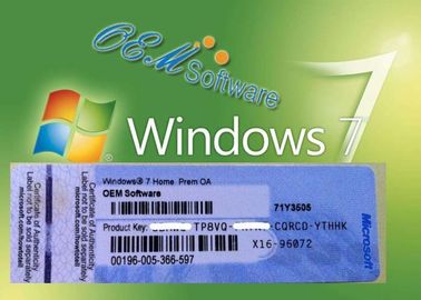 Τα αρχικά παράθυρα 7 υπέρ κλειδί προϊόντων PC cOem, κερδίζουν το κλειδί βελτίωσης 10 για το PC &amp; το lap-top