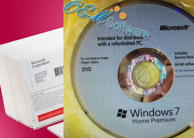 Γνήσια παράθυρα 7 ανανεωμένο βασικό κιβώτιο cOem Coa DVD βασικό 100% σε απευθείας σύνδεση για το PC