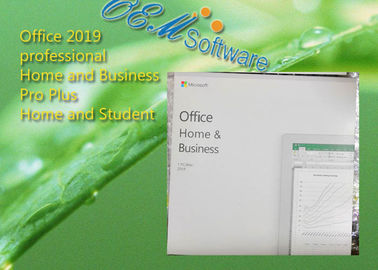 Σπίτι του Microsoft Office κιβωτίων DVD και λιανικό κλειδί συσκευασίας επιχειρησιακού 2019 Fpp