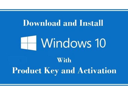 Το γνήσιο Microsoft Windows 10 υπέρ αυτοκόλλητη ετικέττα Coa ενεργοποίησης βασική