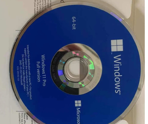Microsoft Windows 11 υπέρ κλειδί προϊόντων με το κιβώτιο αυτοκόλλητων ετικεττών Coa